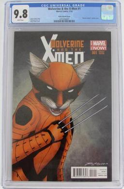 Wolverine & The X-Men #1 (2014) Jenny Parks "Animal" Variant CGC 9.8