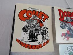 Ed "Big Daddy" Roth Group of (4) 1960's Original Decals.