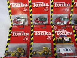 Lot (12) Tonka 1:64 Diecast Trucks MOC