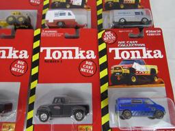 Lot (12) Tonka 1:64 Diecast Trucks MOC