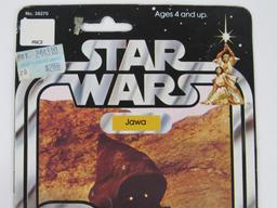 Vintage 1977 Star Wars JAWA Sealed MOC - Original 12 Back Beauty!