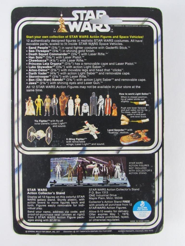 Vintage 1977 Star Wars JAWA Sealed MOC - Original 12 Back Beauty!