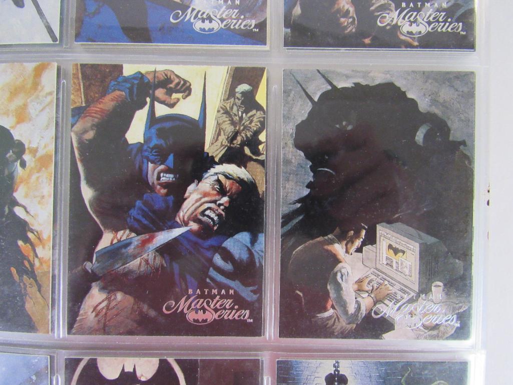 1995 Skybox Batman Master Series Card Set Complete (1-90)