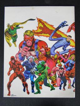 The Art of John Buscema Vol. 1 (1978) B&W Illustrations and interview RARE