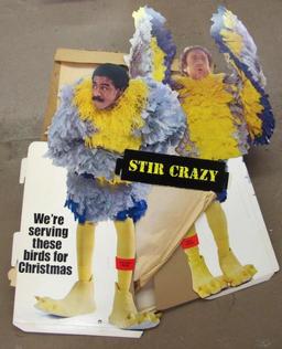 Stir Crazy (1980) Theater Standee in Mint/Unused Condition! (Sealed)