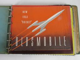 1953 Oldsmobile Dealer Salesman's Binder