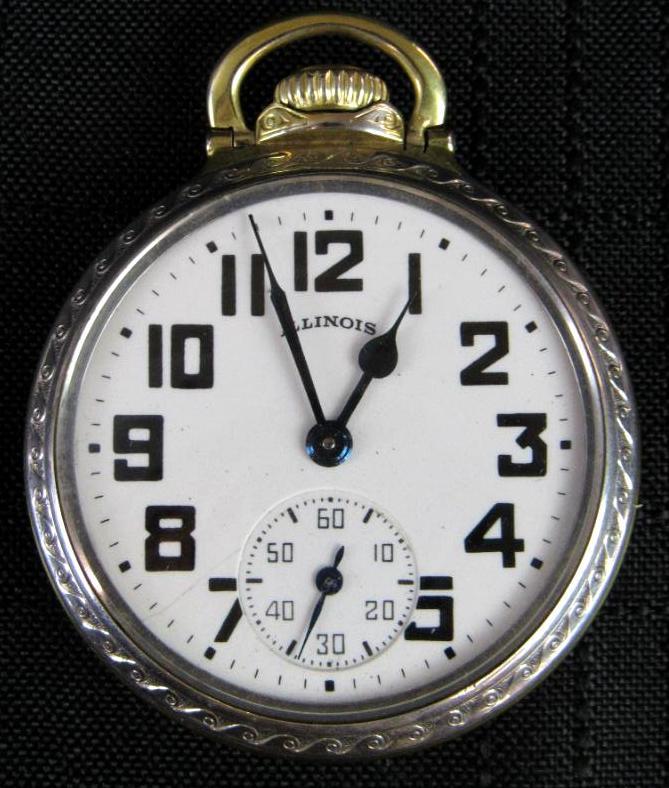 Beautiful 1946 Illinois Bunn Special 161A Elinvar 60 Hour 21 Jewel Pocket Watch