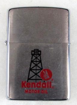 Rare 1985 Kendall Motor Oil Zippo Lighter