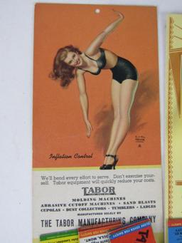 Pin-Up Group of Vintage Ephemera