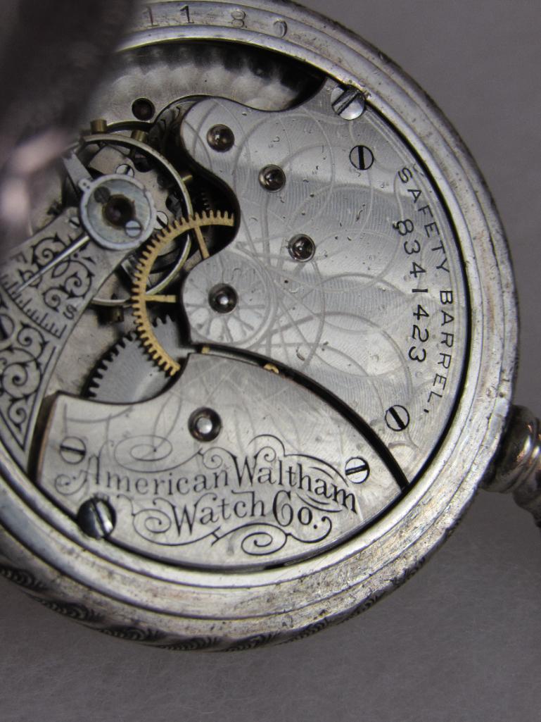 Antique Waltham Seaside 7J Pocket Watch Size 6