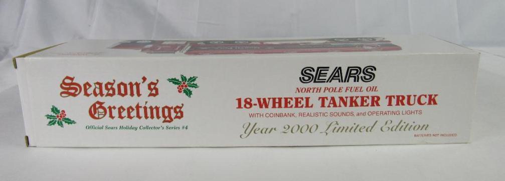 Taylor Trucks 1:32 Sears North Pole Fuel Oil Tanker 18-Wheel Tanker Truck Year 2000 Limited Edition