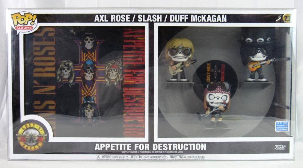 Walmart Exclusive Funko Pop Albums #23 Guns N Roses "Appetite for Destruction" Figure Set MIB