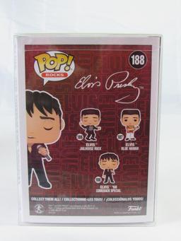 Set + 1 (4) Funko Pop Rock #186-188 Elvis Presley Figures MIB