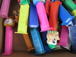 Huge Lot (40+) Assorted PEZ Dispensers. Star Wars, Disney, Marvel, Simpsons ++