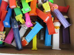 Huge Lot (40+) Assorted PEZ Dispensers. Star Wars, Disney, Marvel, Simpsons ++