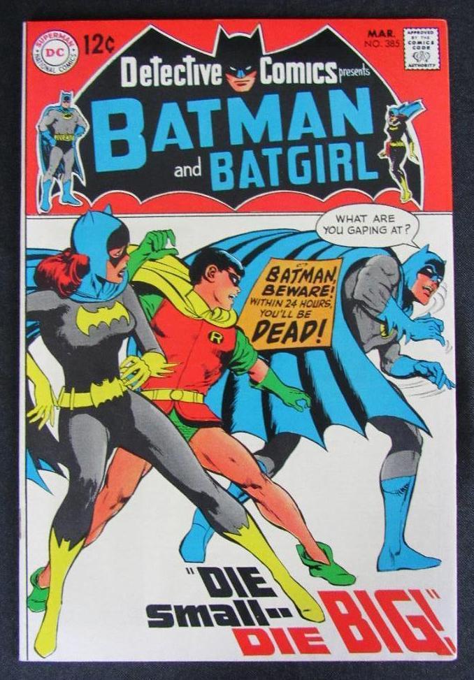 Detective Comics #385 (1969) Silver Age Neal Adams Beauty!