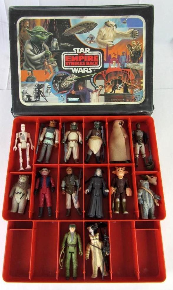 Outstanding Lot (14) Vintage Loose Complete Star Wars Action Figures in 1982 Empire Case