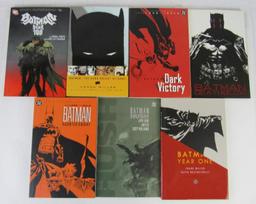 Lot (7) Batman Related Tpb's/Hardcover