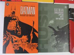 Lot (7) Batman Related Tpb's/Hardcover