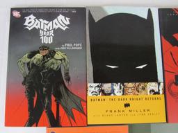Lot (7) Batman Related Tpb's/Hardcover