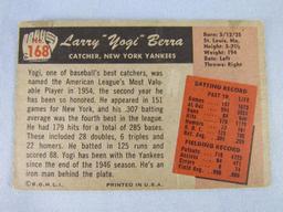 1955 Bowman #168 Yogi Berra