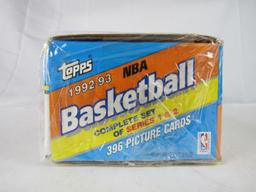 1992-93 Topps Basketball Series 1 & 2 Factory Set Sealed/ Shaq RC
