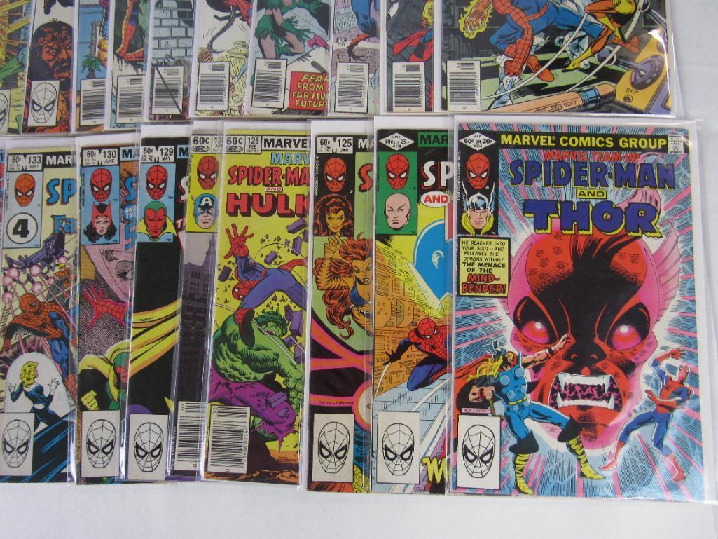 Marvel Team-Up Bronze Age Spider-Man Lot (35 Diff.) #17 through #150