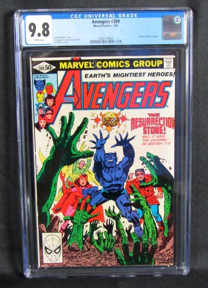 Avengers #209 (1981) Bronze Age Beauty! CGC 9.8