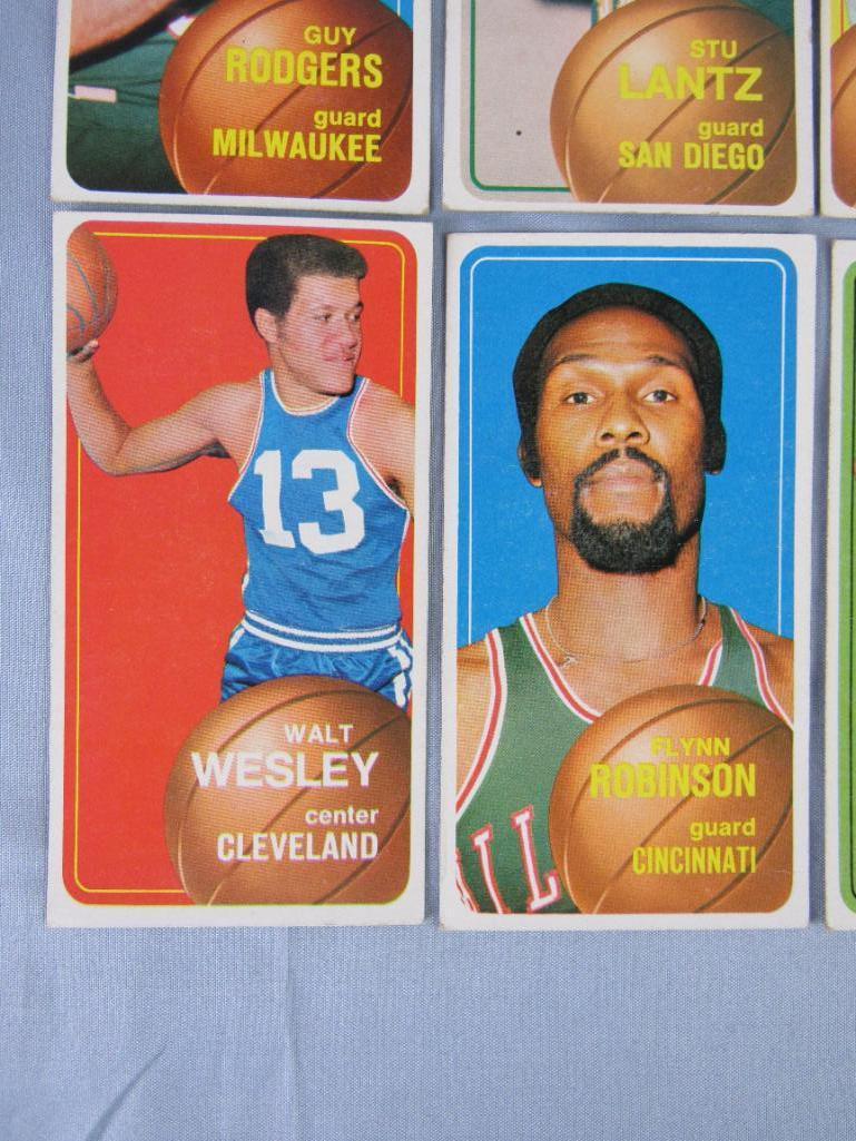 Lot (17) 1970-71 Topps Basketball Cards/ Tall-Boys