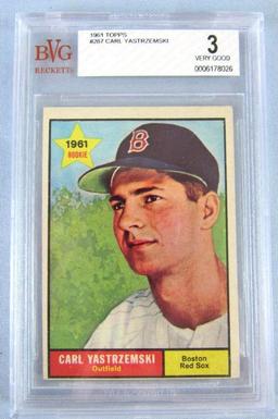 1961 Topps #287 Carl Yastrzemski BVG 3