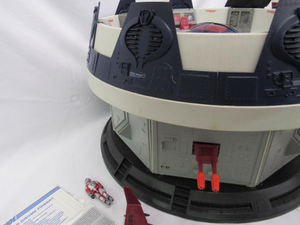 Vintage 1986 Hasbro GI Joe TERROR DROME PLAYSET COMPLETE NICE!