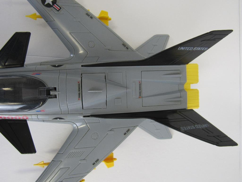 Vintage 1986 GI Joe Cobra Conquest X-30 Jet Fighter Plane w/Slipstream Complete