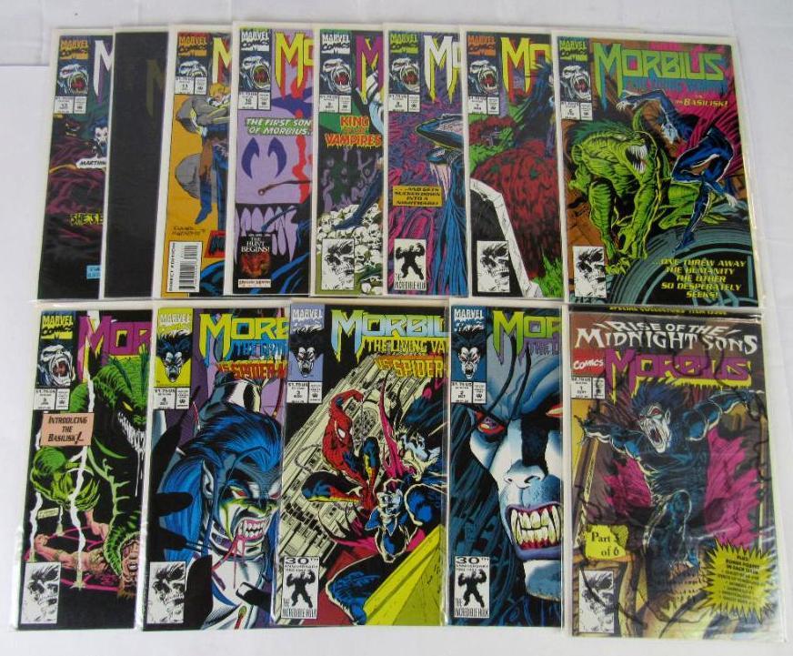 Morbius The Living Vampire (1992, Marvel) #1-13 Run