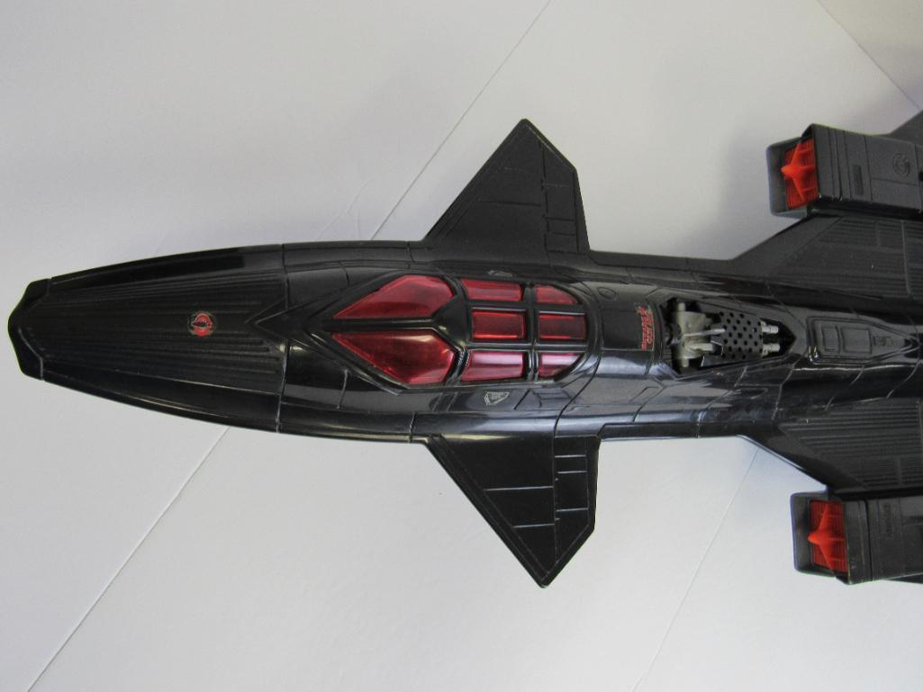 Vintage 1986 Cobra Night Raven S3P & Reconnaissance Jet Complete with Strato-Viper & Blueprints