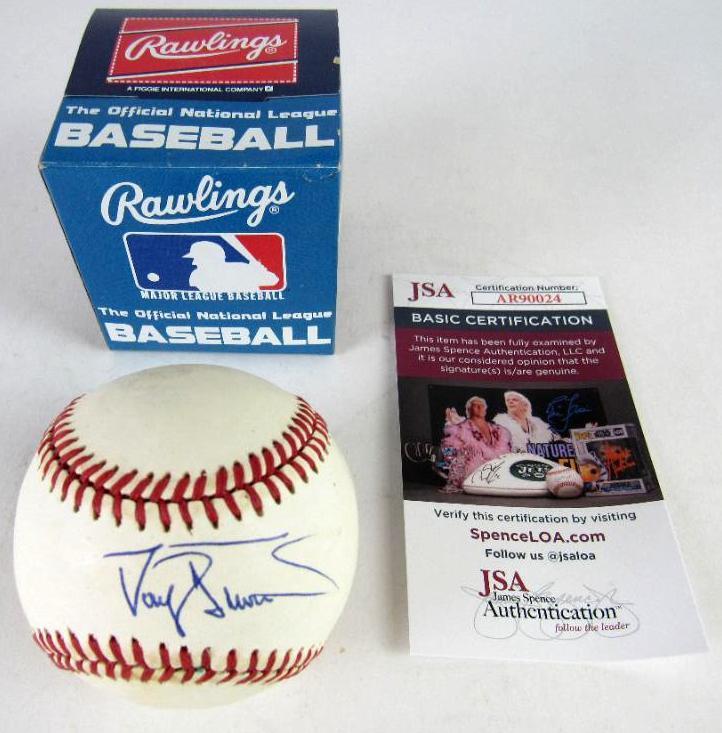 Darryl Strawberry Signed Rawlings ONL Baseball JSA COA