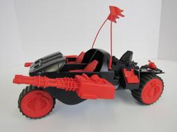 Vintage 1986 GI Joe Cobra Stun w/ Motor Viper & File Card Complete