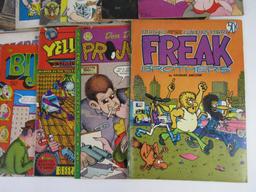 Lot (16) Vintage Underground Comics