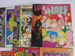 Lot (16) Vintage Underground Comics