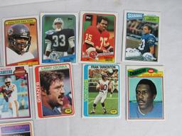 Lot (approx. 400+) Vintage Topps Football Cards (Mostly 1970's/Early 80's) With Stars
