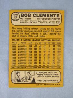 1968 Topps #150 Roberto Clemente