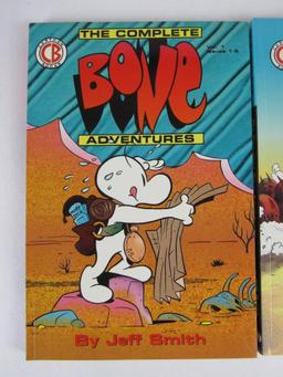 The Complete Bone Adventures (1993, Cartoon Books) Vol. 1 & 2 TPB Set