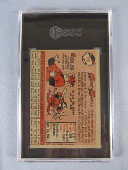 1958 Topps #150 Mickey Mantle SGC 1.5