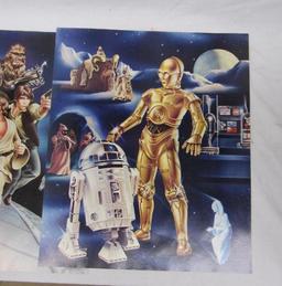 Set (3) 1977-78 Star Wars Cascade / Dawn Promotional Movie Posters