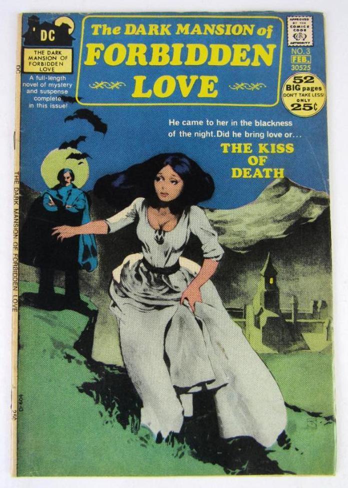 Dark Mansion of Forbidden Love #3 (1972) DC Bronze Age Horror