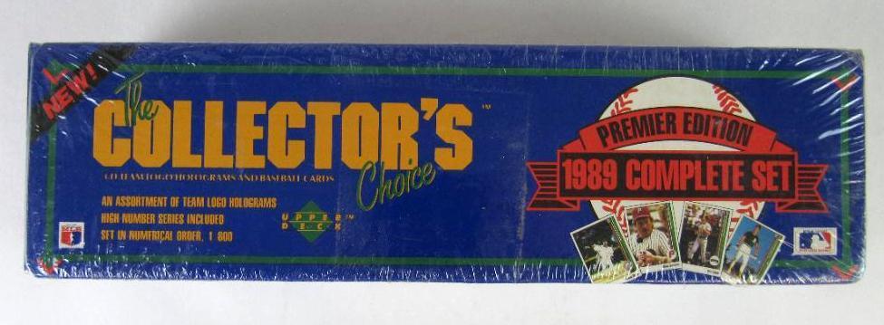 1989 Upper Deck Baseball Factory Sealed Set w/ Ken Griffey Jr. RC Rookie