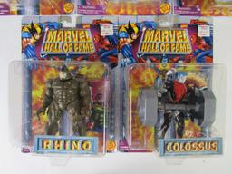 Lot (5) Vintage (1997) Toybiz Marvel Hall of Fame Figures Sealed MOC