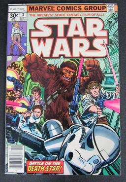 Star Wars #3 (1977) Bronze Age Marvel Newsstand/ 1st Print