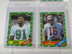 1986 Topps Football Complete Set (1-396) Jerry Rice Steve Young RC Rookie