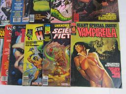 Large Lot (XX) Vintage 1970's/80's Magazines- Marvel, Warren, etc