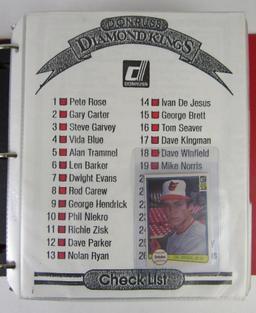 1982 Donruss Baseball Complete Set- Ripken RC